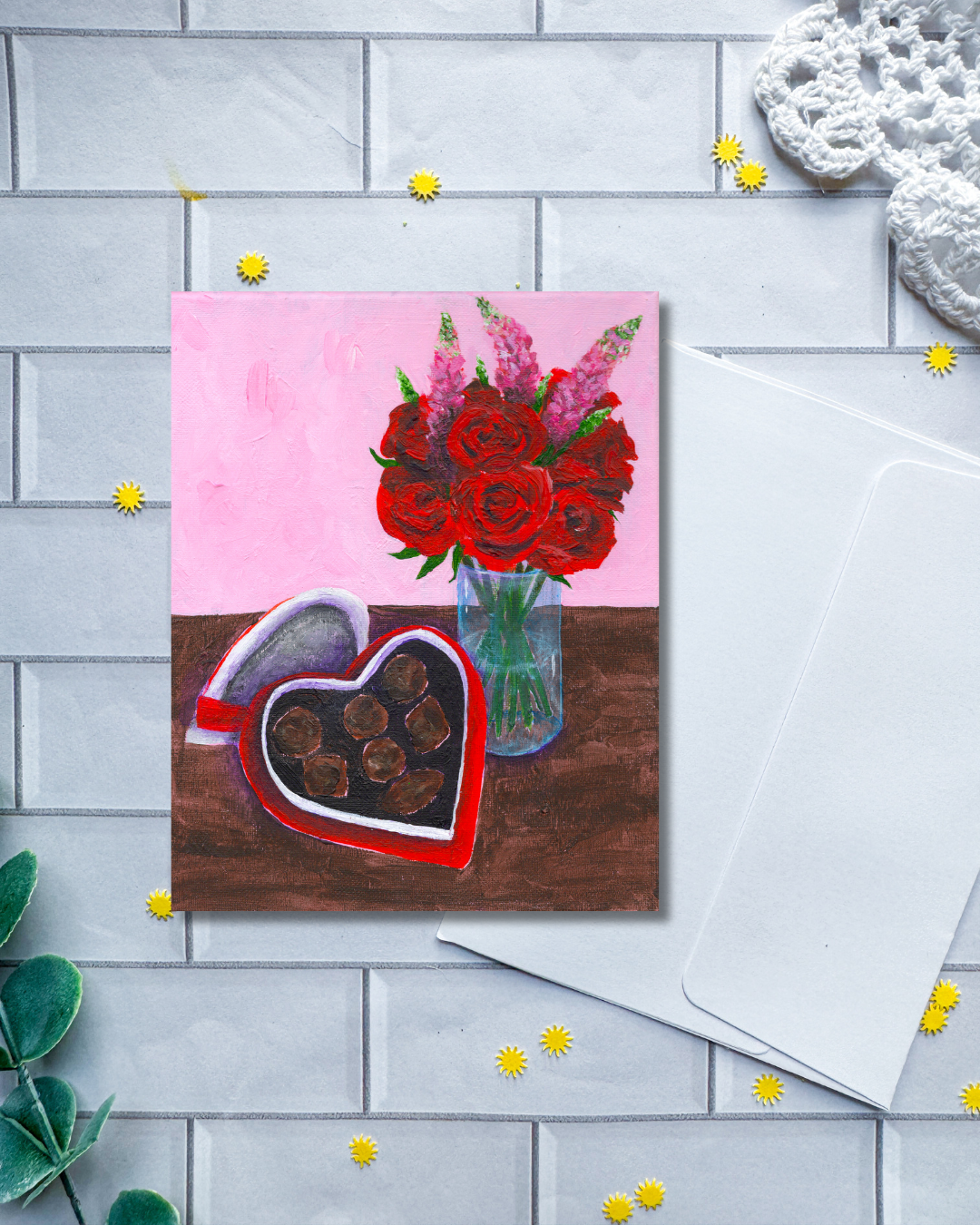 Valentine's Day Chocolates | Greeting Card