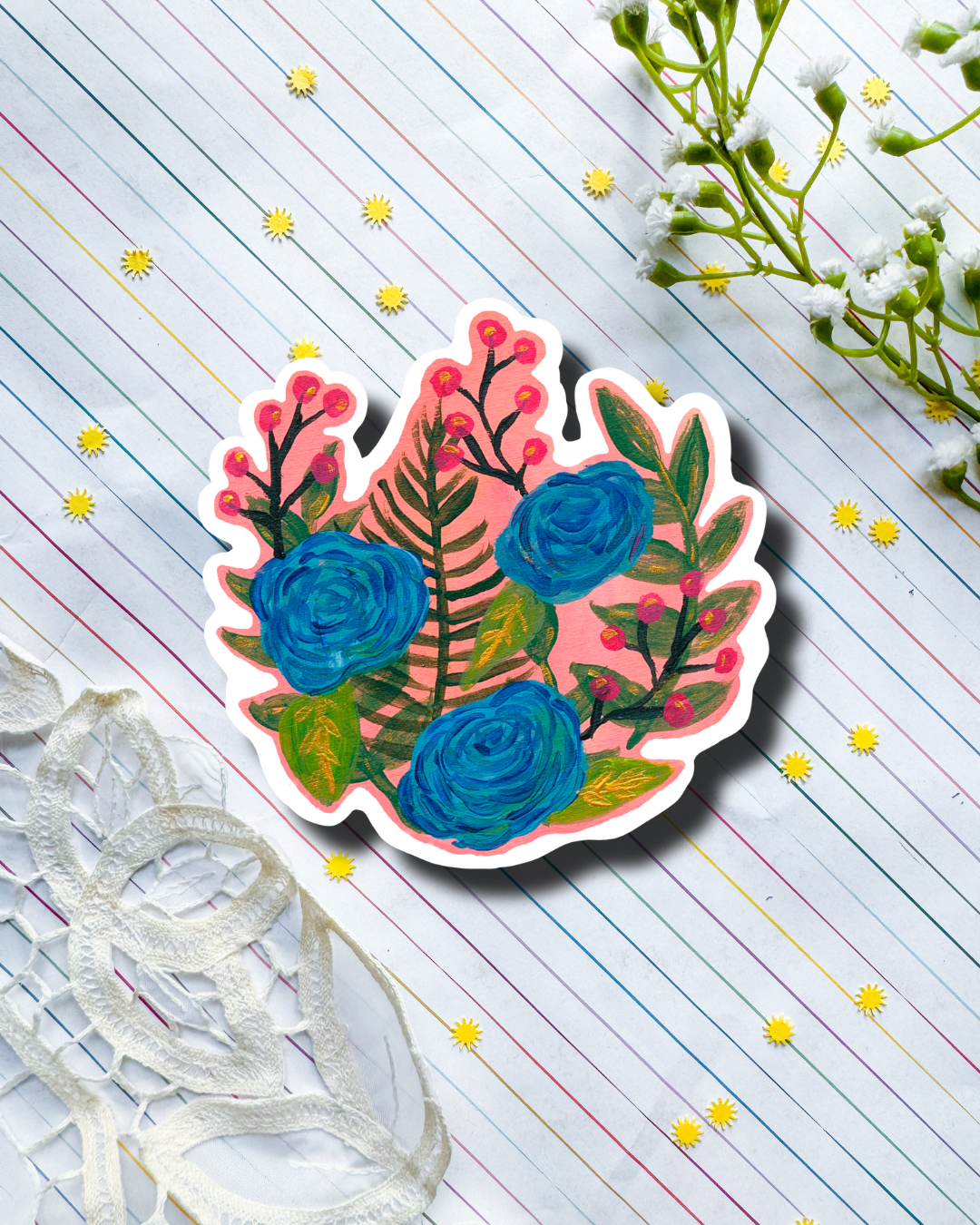 Blue Rose | Sticker