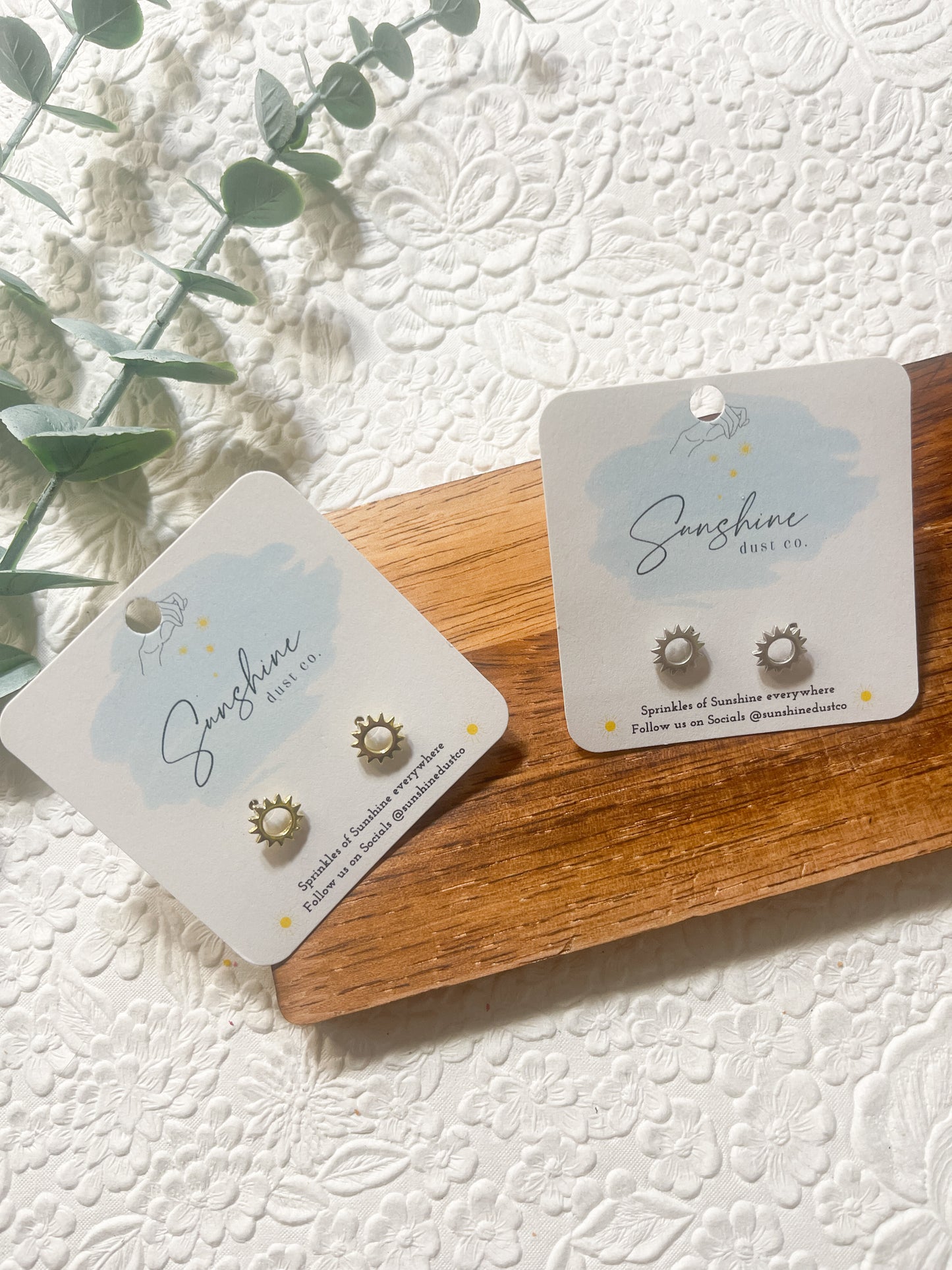 Sun Stud Earring