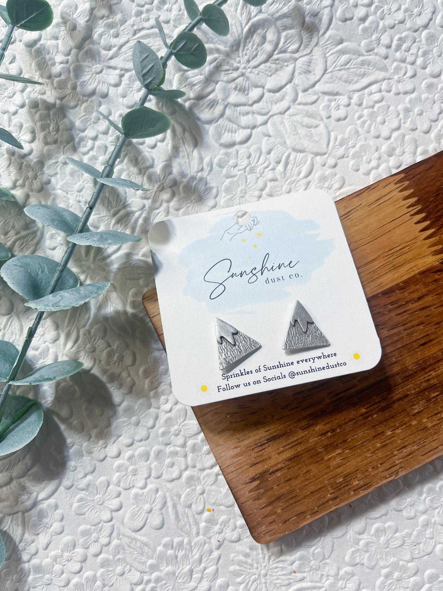 Mountain Stud Earring