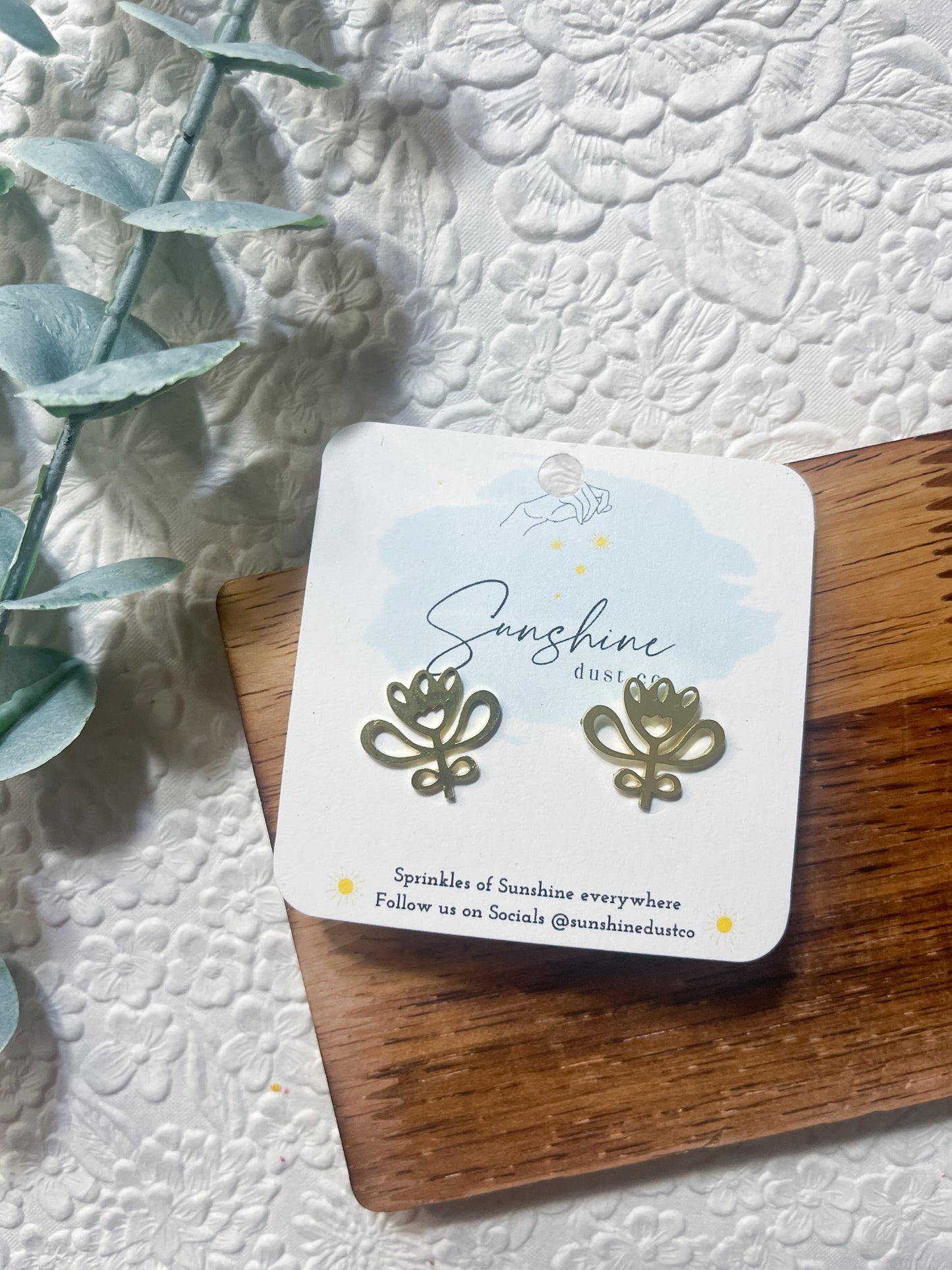 Flower Earring Stud