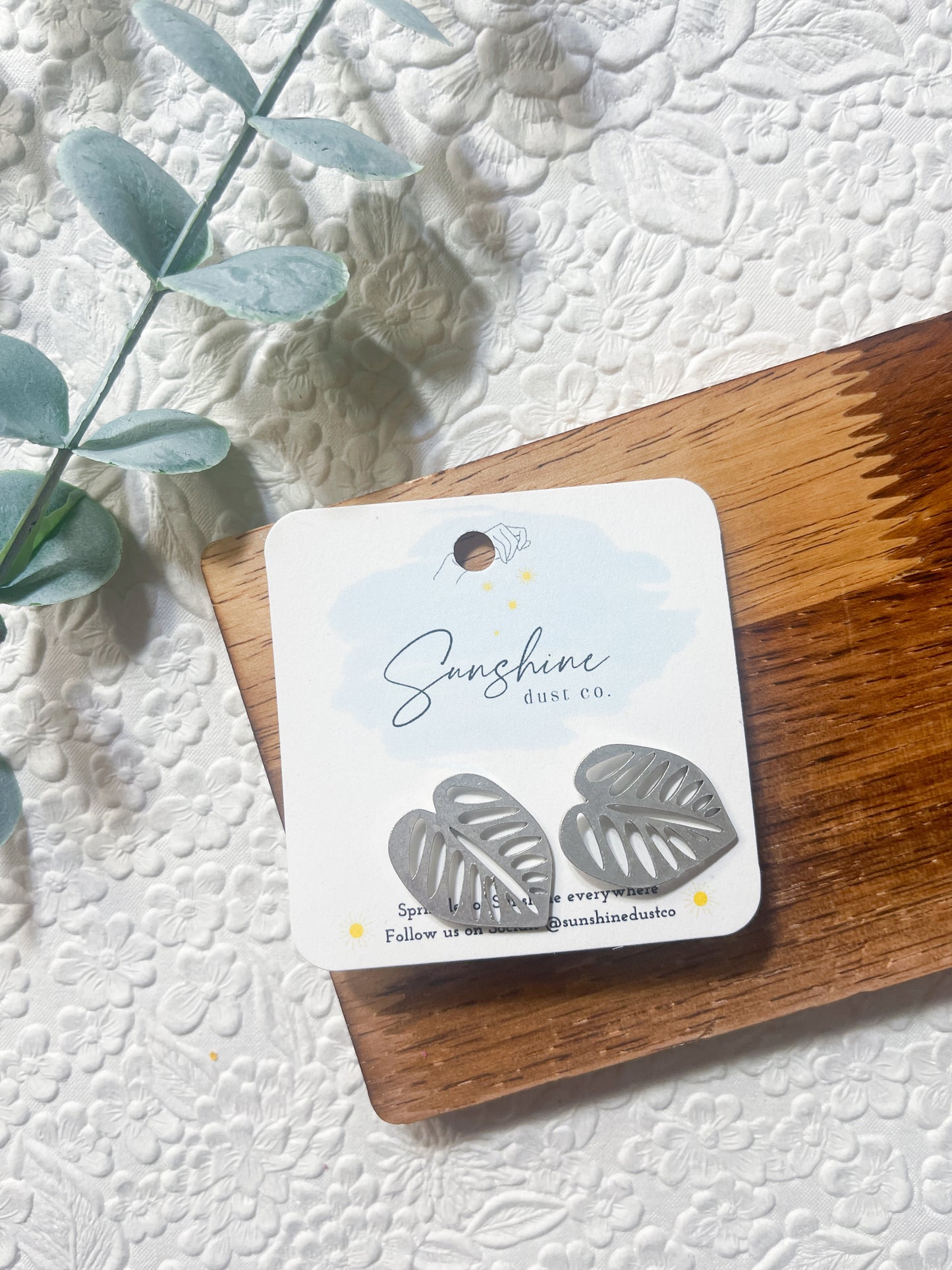 Leaf Earring Stud