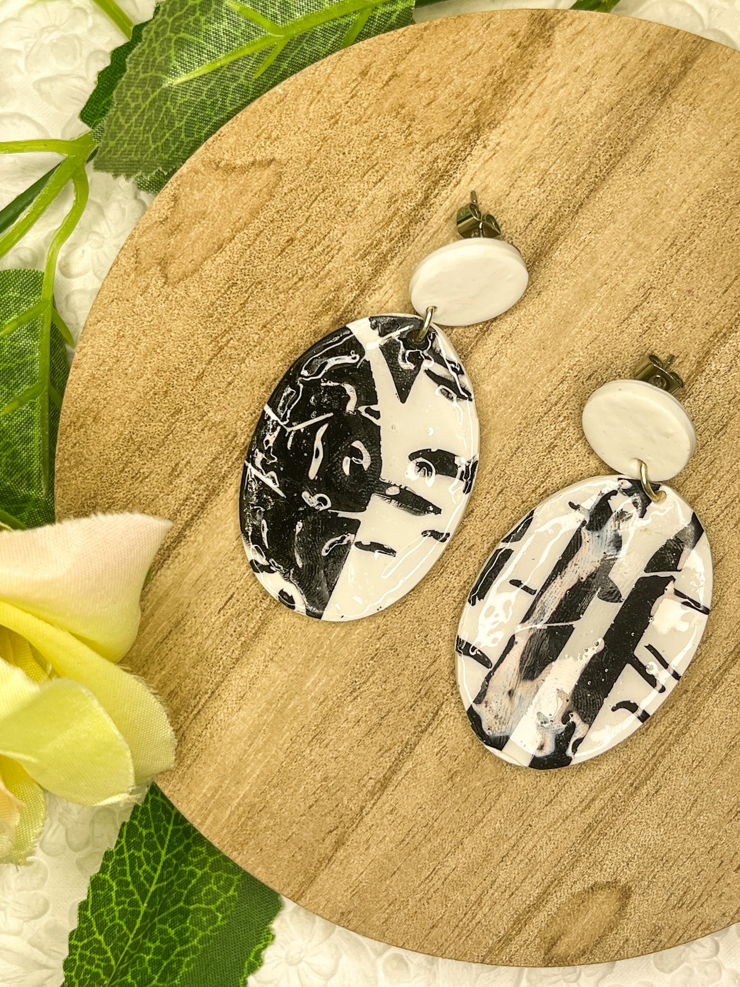 Birch Tree | Polymer Clay Earrings