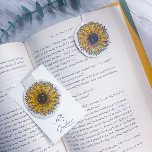 Sunflower Magnetic Bookmark