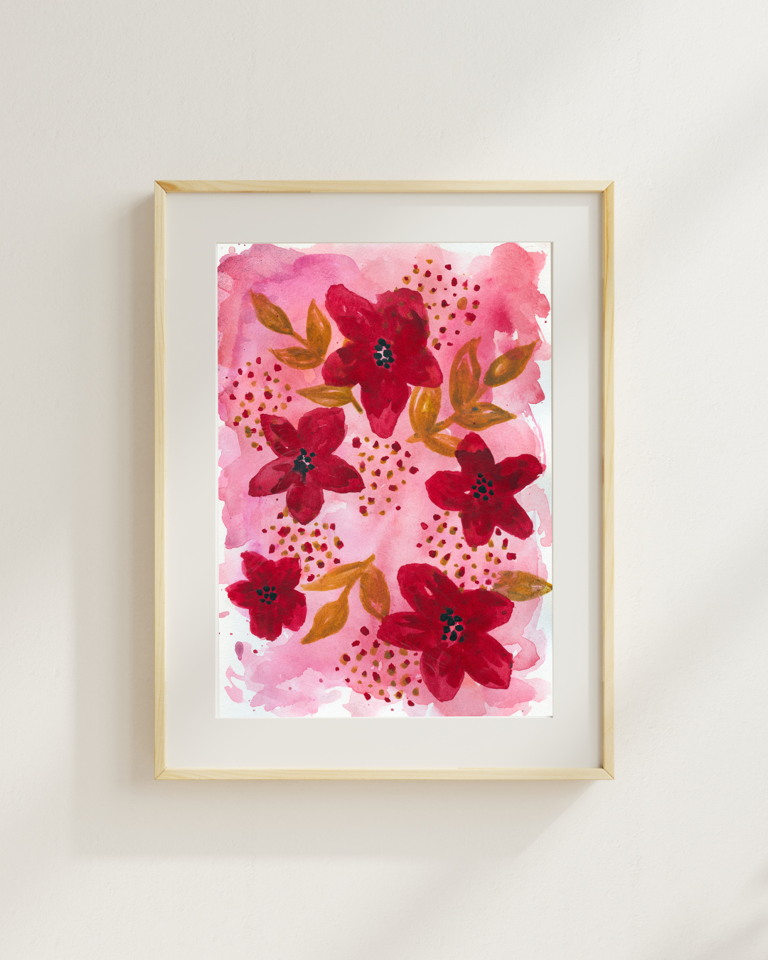 Pink Floral | Fine Art Print