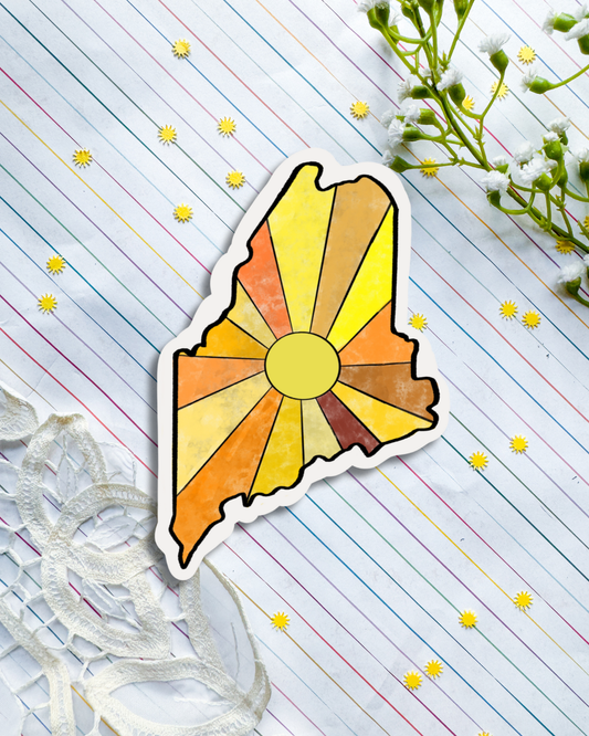 Maine Sunshine | Sticker