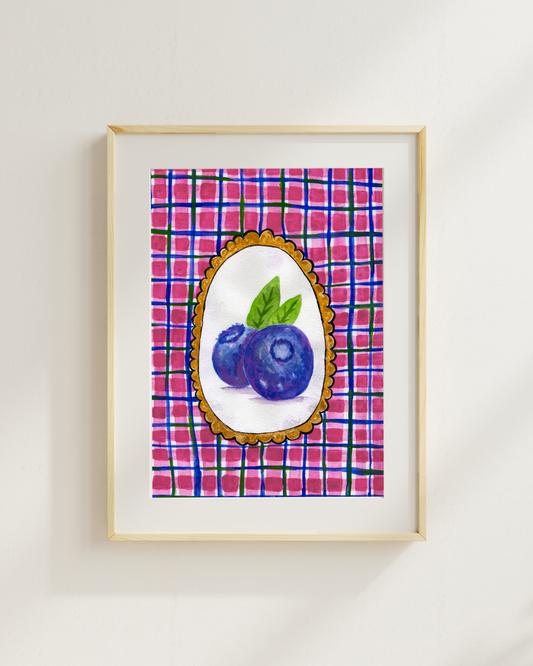 Blueberry Babe | Fine Art Print