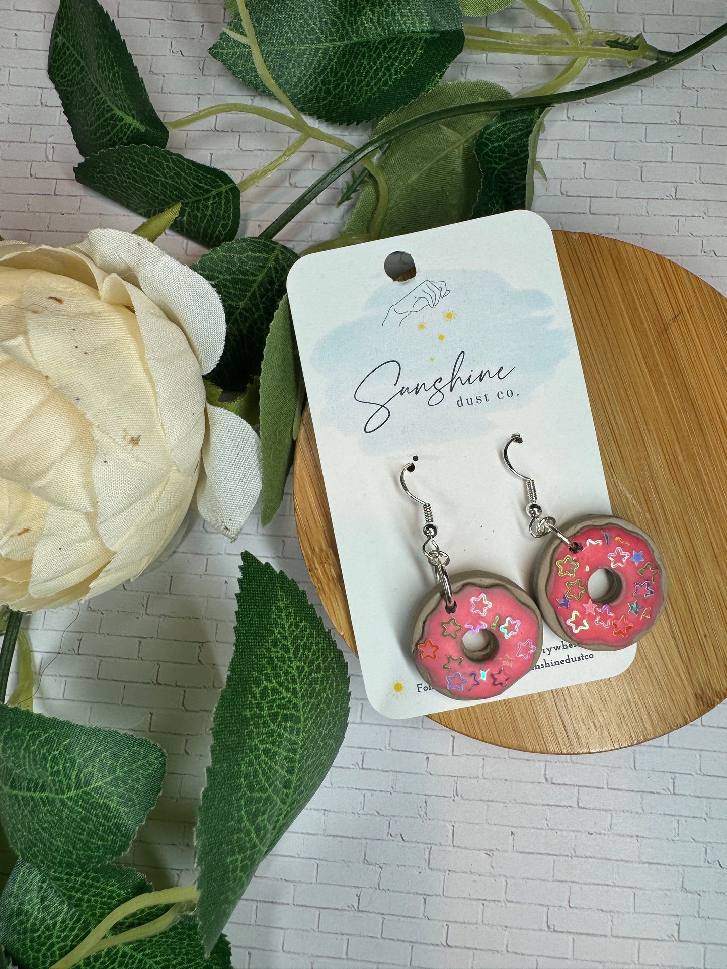 Doughnut | Polymer Clay Earrings