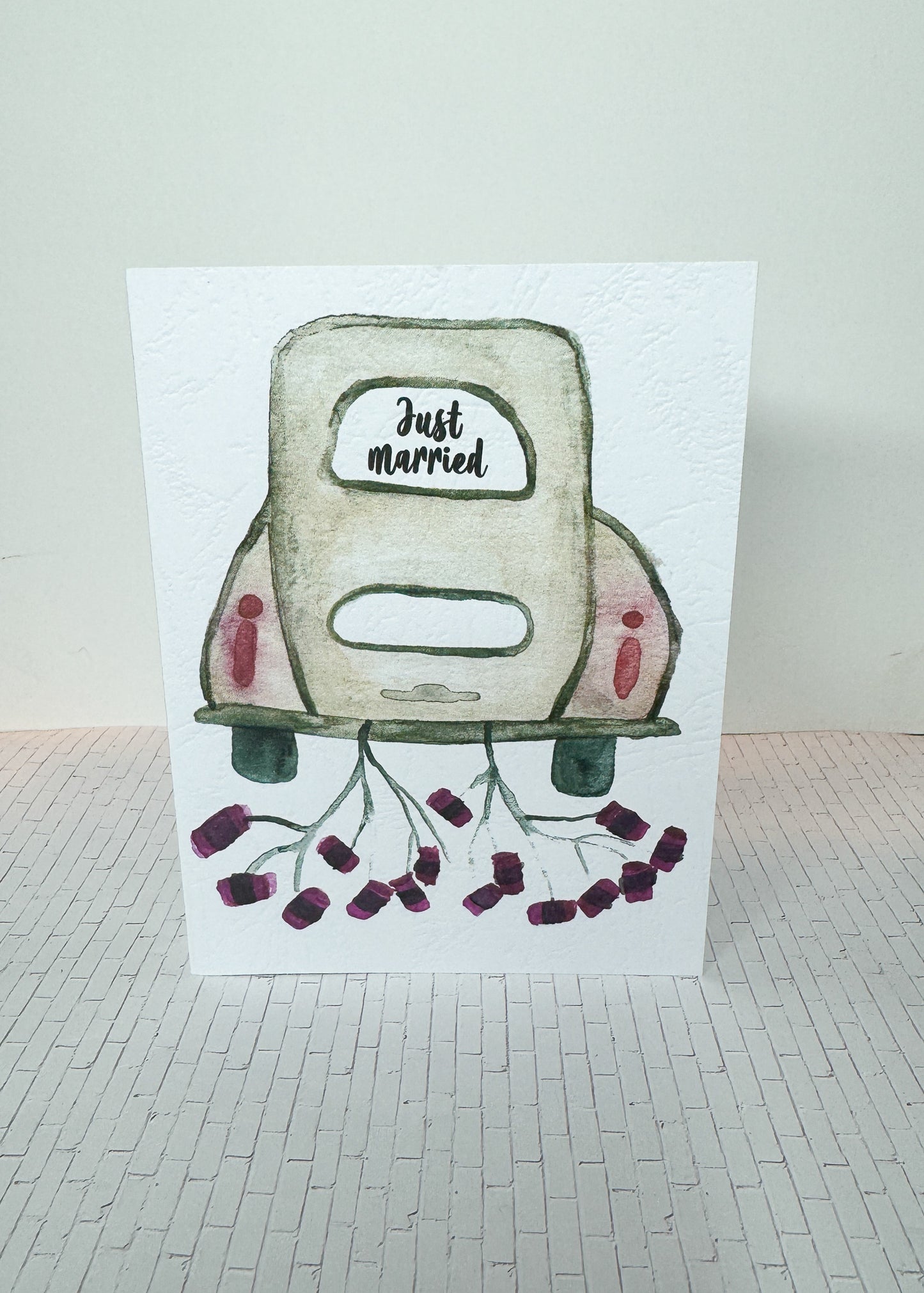 Just Married | Greeting Card