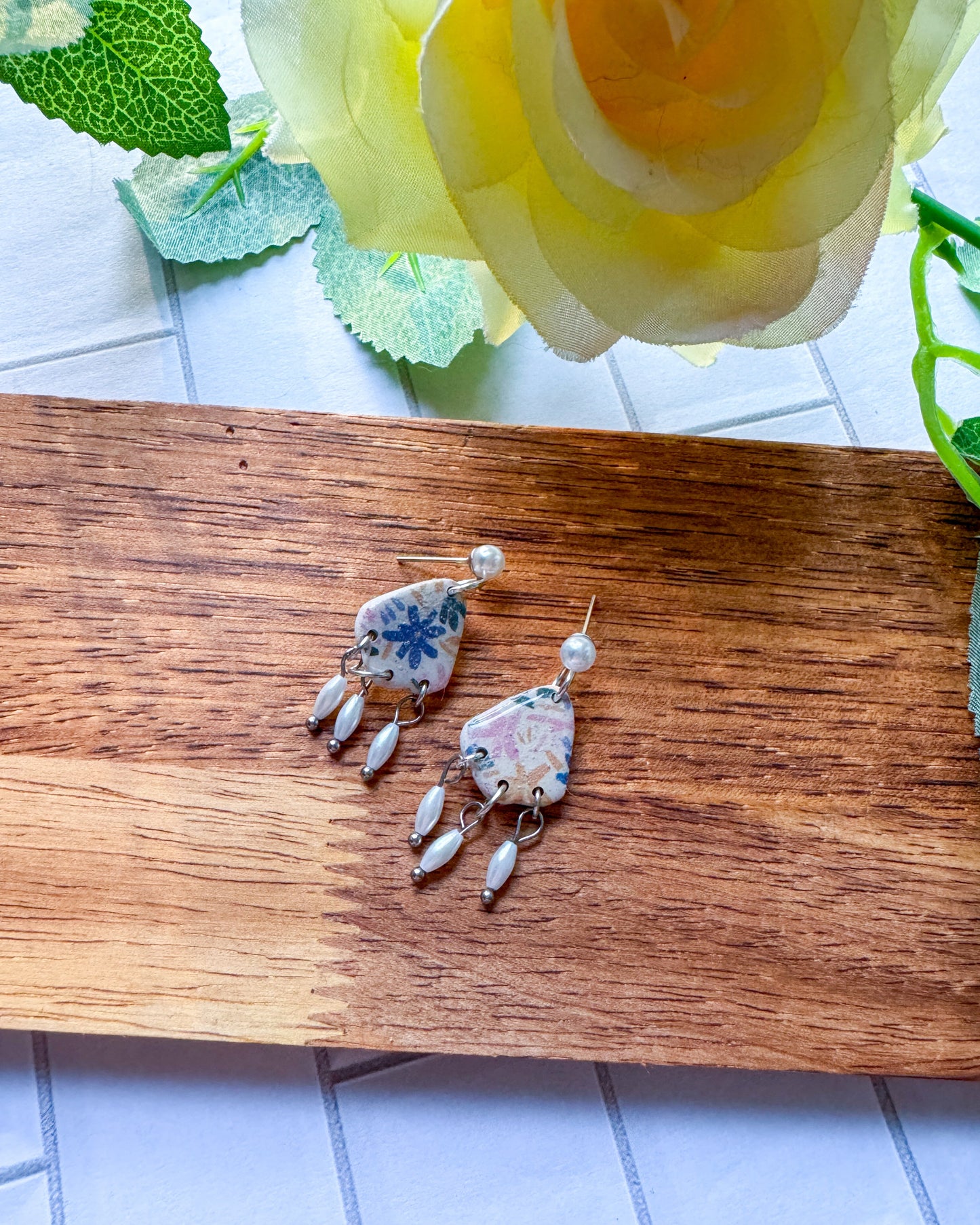 Lennon | Polymer Clay Earring