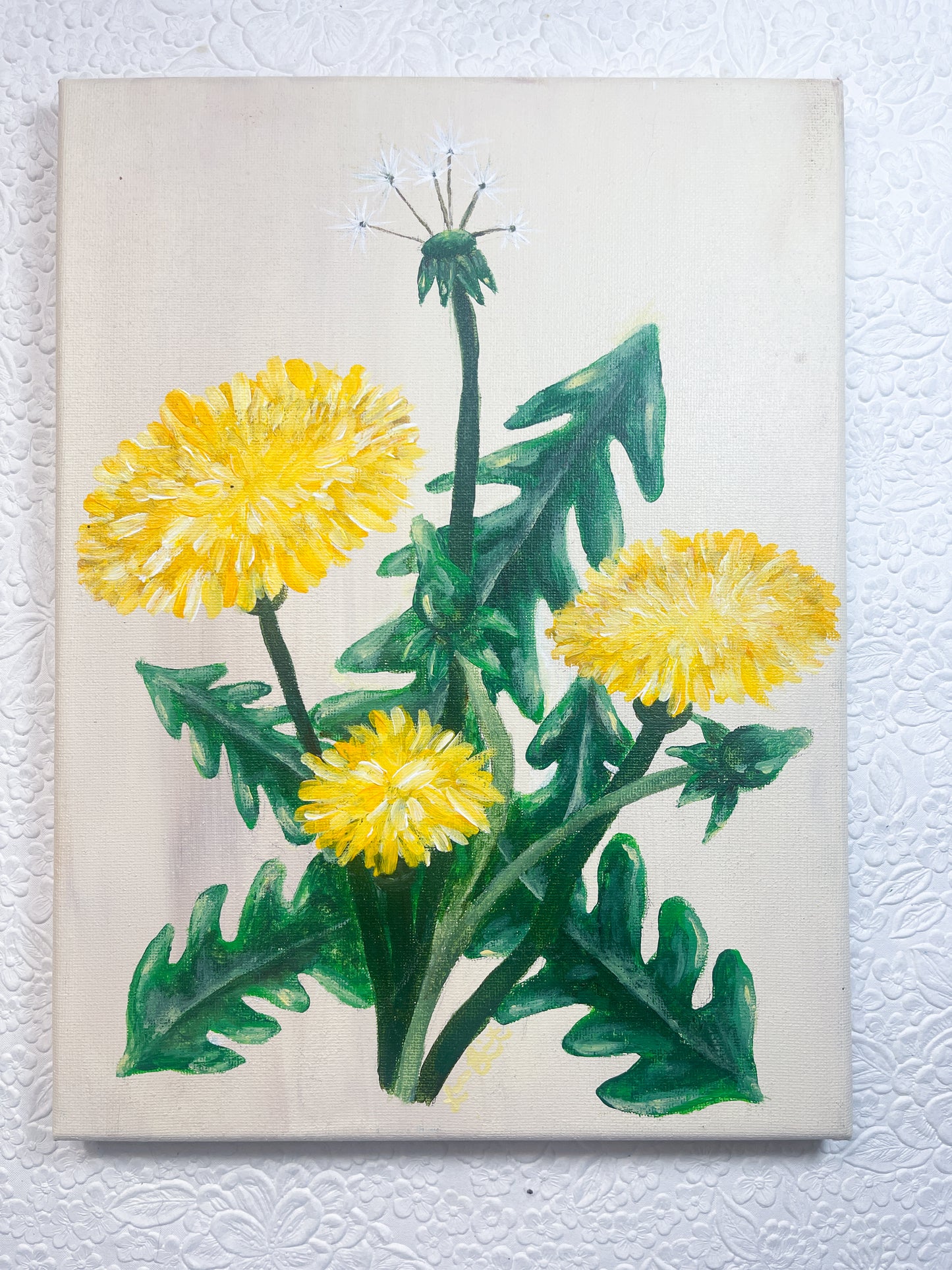 Dandelion | Original Painting on Canvas