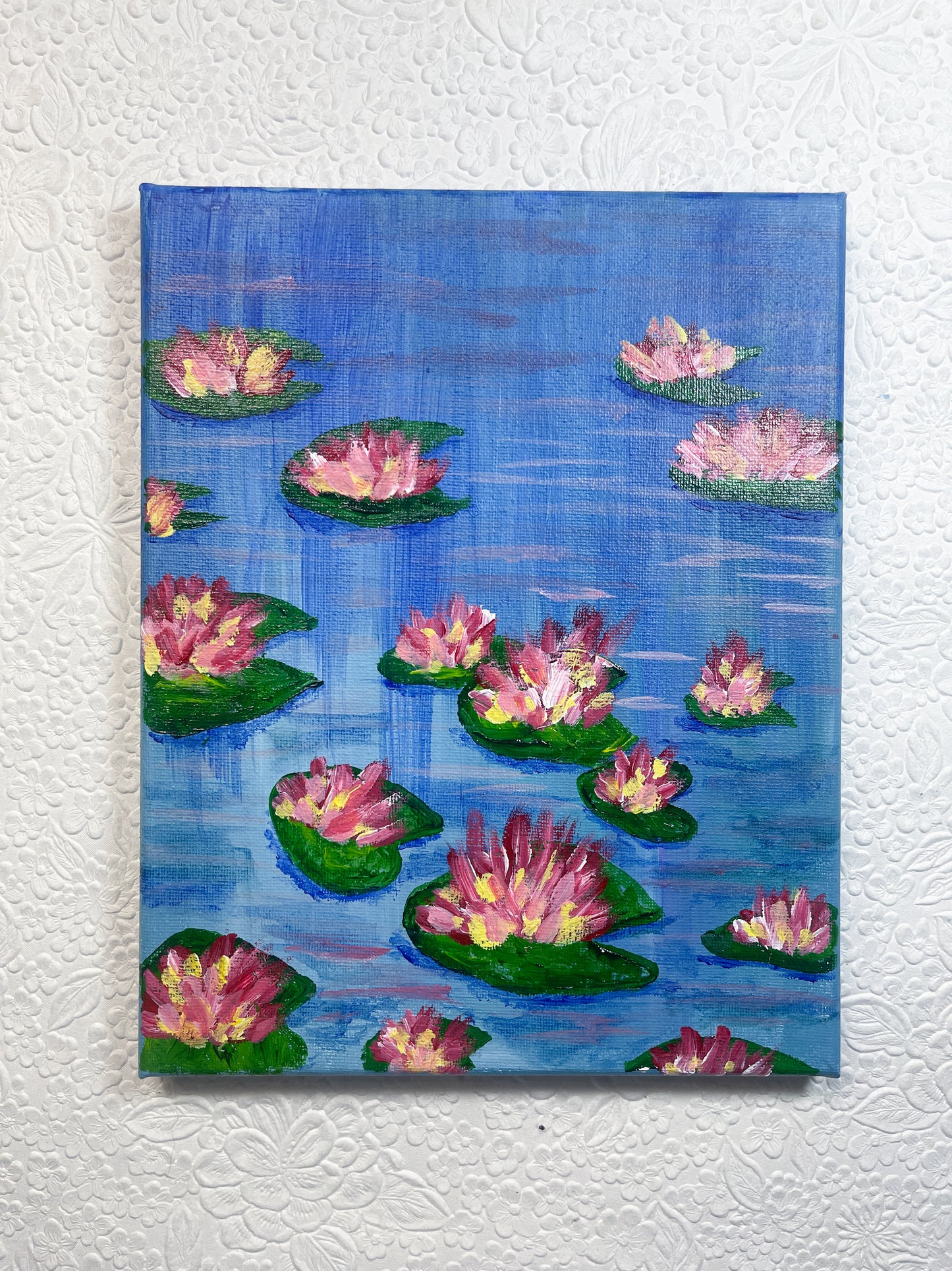 Lily Pads | Original Painting on Canvas