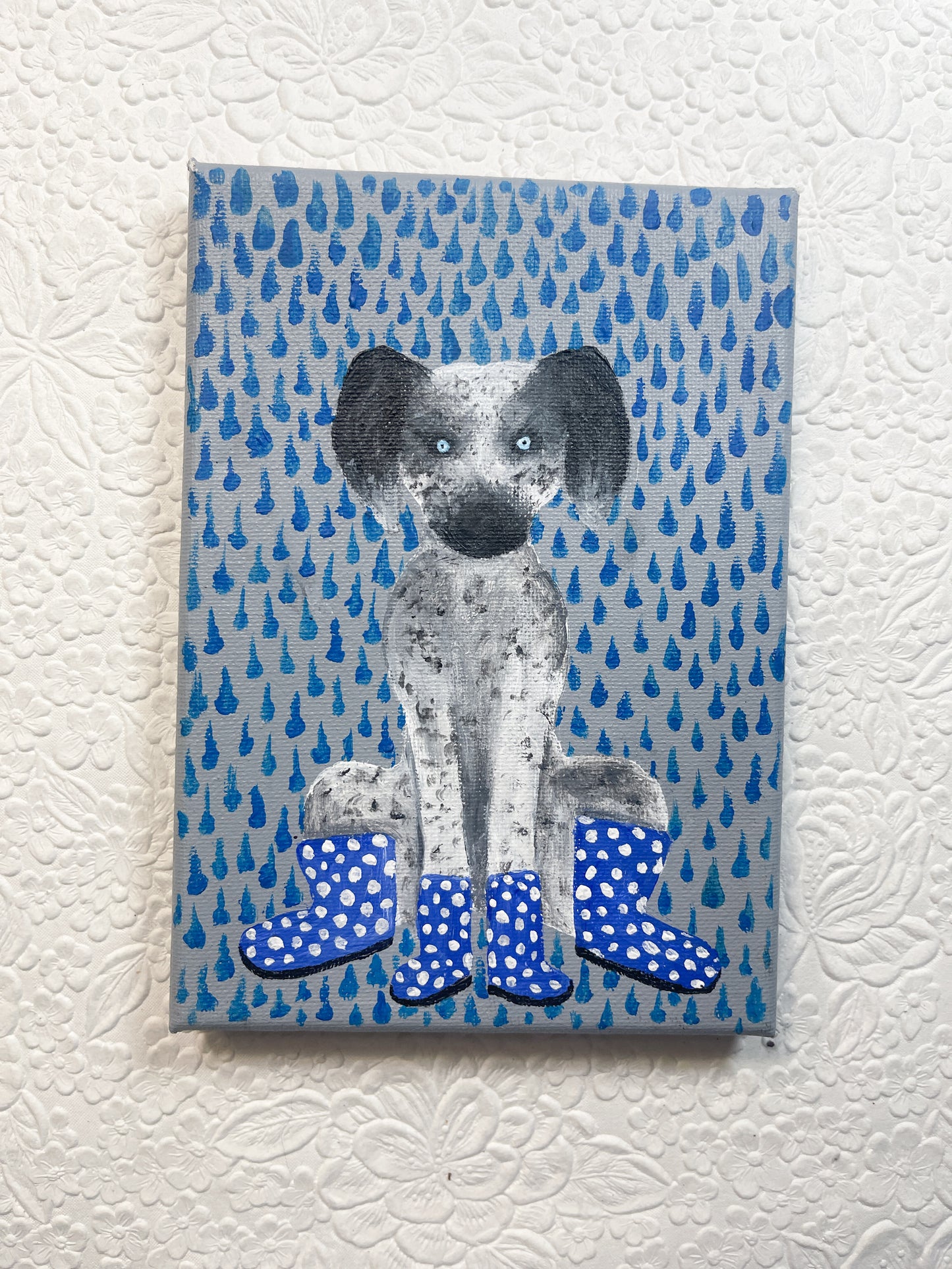 Rain Puppy | Original on Canvas