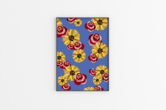 Roses & Sunflowers | Fine Art Prints