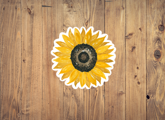 Sunflower Watercolor | Sticker