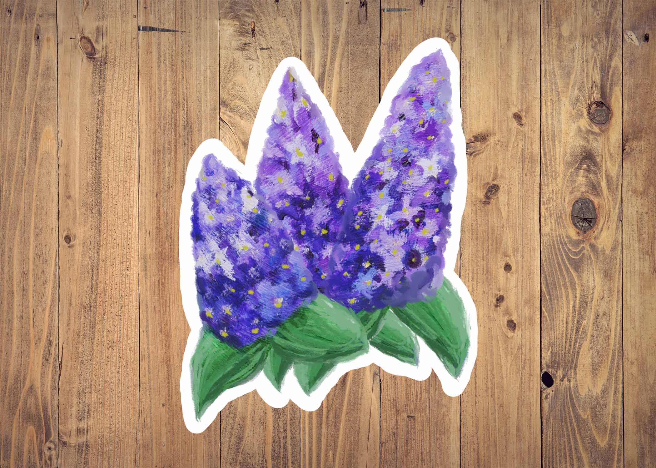 Lilac | Sticker – Sunshine Dust Co.